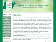 Tablet Screenshot of nigeriansintoledo.com